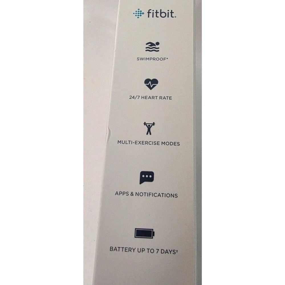 Fitbit Charge 3 Fitness Tracker Rose Gold Blue Gray FB409RGGY